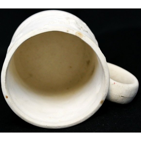 VTG Merlin Wizard Castle Mug Unglazed Pottery Ready to Pain Ceramic Art Craft - Picture 6 of 6